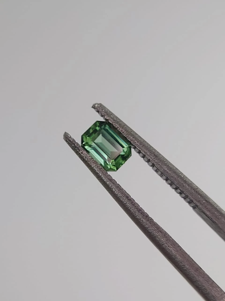 0.34ct Natural Green Tourmaline Emerald Cut Loose Gemstone from Afghanistan — view 4